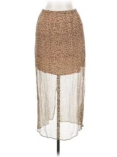 Jcrew Casual Skirt In Brown