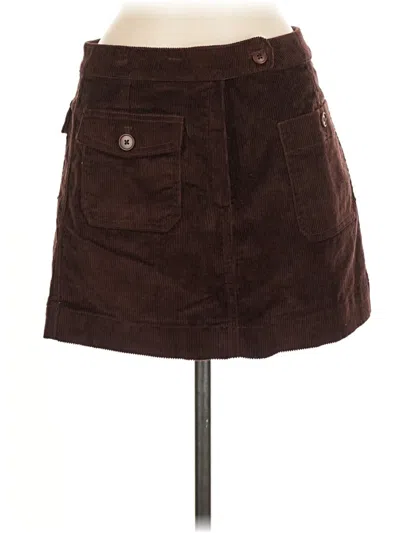 Pre-owned Jcrew Casual Skirt In Brown