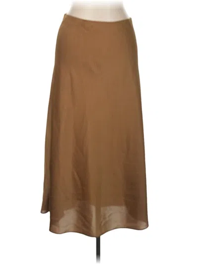 Pre-owned Jcrew Casual Skirt In Brown