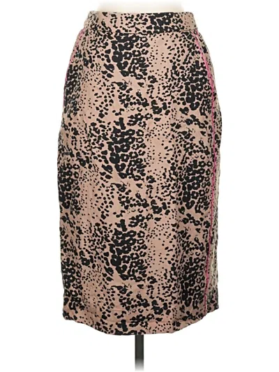 Pre-owned Jcrew Casual Skirt In Brown