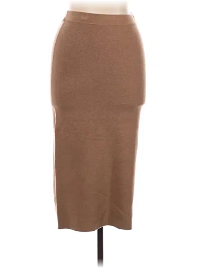 Pre-owned Jcrew Casual Skirt In Brown
