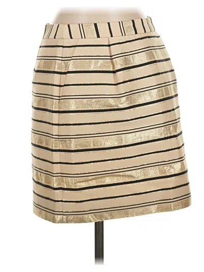 Pre-owned Jcrew Casual Skirt In Gold