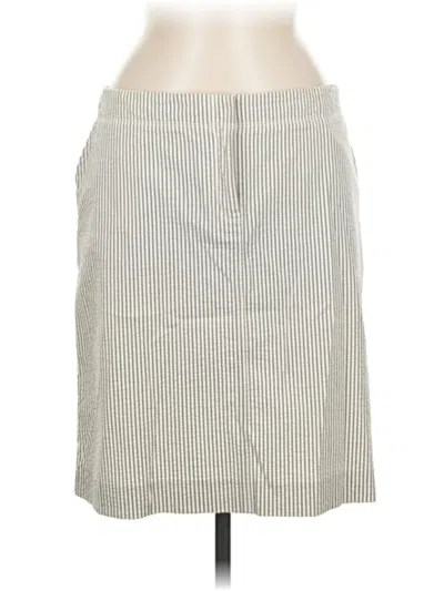 Pre-owned Jcrew Casual Skirt In Gray