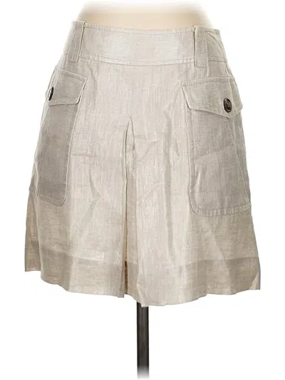 Pre-owned Jcrew Casual Skirt In Gray