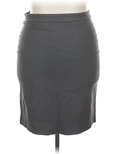 Pre-owned Jcrew Casual Skirt In Gray