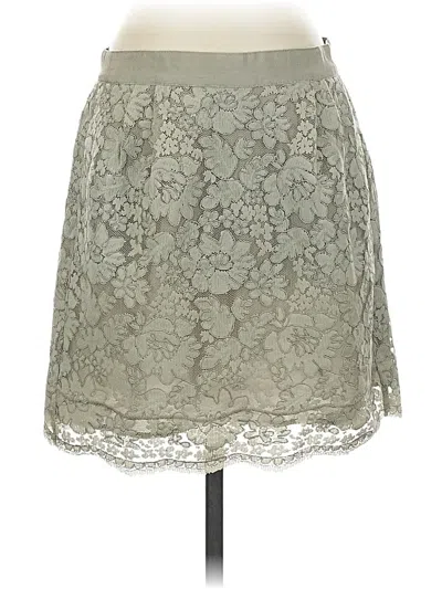 Pre-owned Jcrew Casual Skirt In Gray