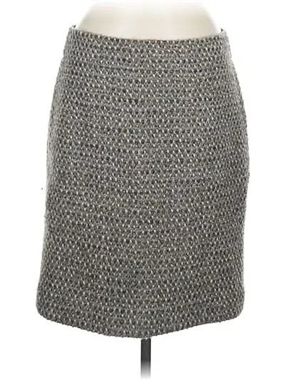 Pre-owned Jcrew Casual Skirt In Gray