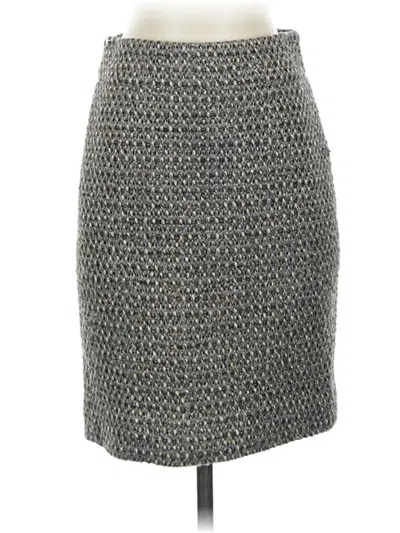 Pre-owned Jcrew Casual Skirt In Gray