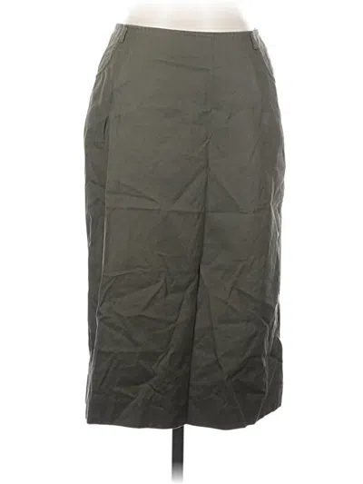 Pre-owned Jcrew Casual Skirt In Gray