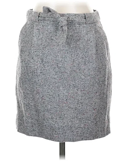 Jcrew Casual Skirt In Gray