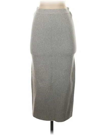 Jcrew Casual Skirt In Gray
