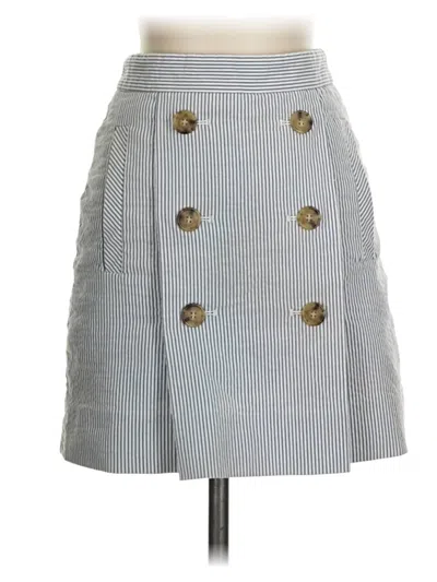 Pre-owned Jcrew Casual Skirt In Gray