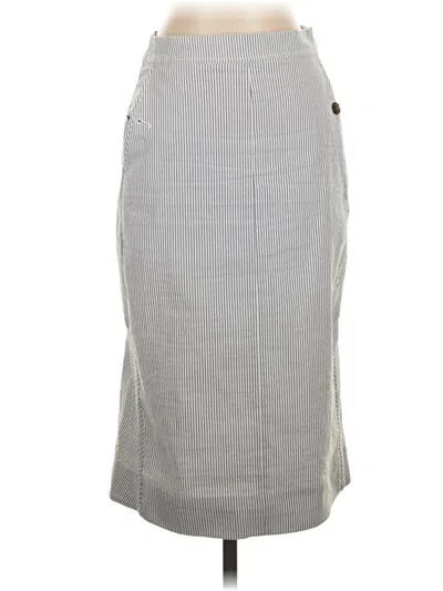Pre-owned Jcrew Casual Skirt In Gray