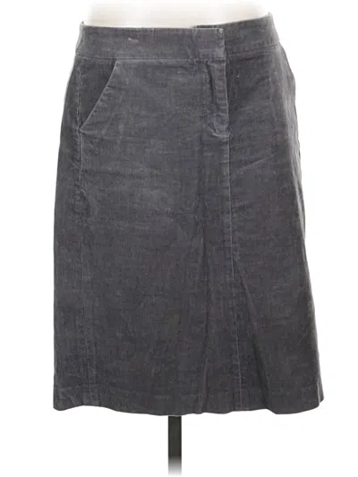 Pre-owned Jcrew Casual Skirt In Gray