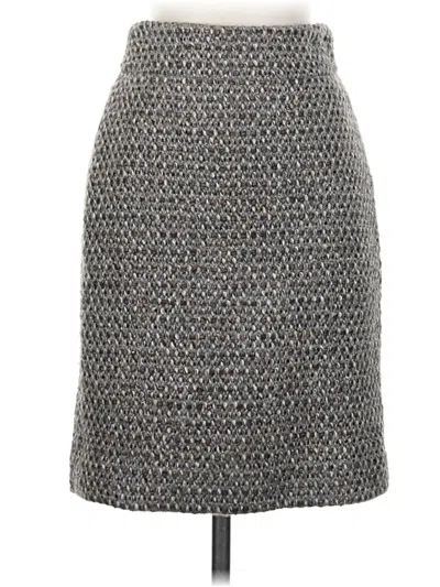 Pre-owned Jcrew Casual Skirt In Gray