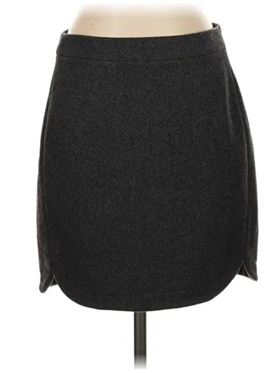 Pre-owned Jcrew Casual Skirt In Gray