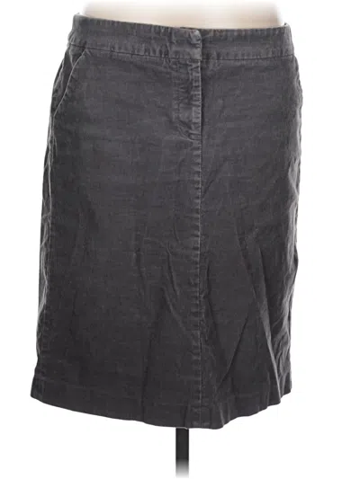 Pre-owned Jcrew Casual Skirt In Gray