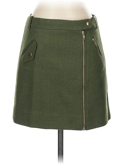 Pre-owned Jcrew Casual Skirt In Green
