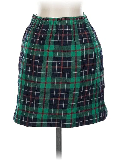 Pre-owned Jcrew Casual Skirt In Green