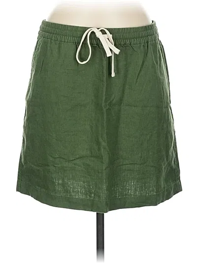 Pre-owned Jcrew Casual Skirt In Green