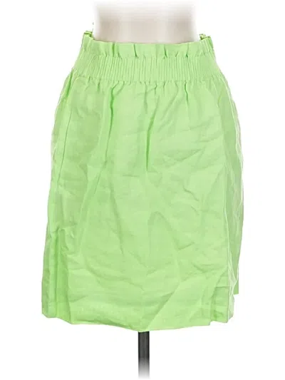 Pre-owned Jcrew Casual Skirt In Green