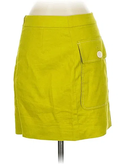 Pre-owned Jcrew Casual Skirt In Green