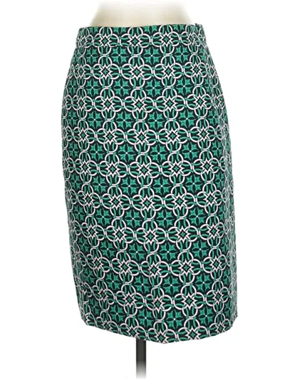 Pre-owned Jcrew Casual Skirt In Green