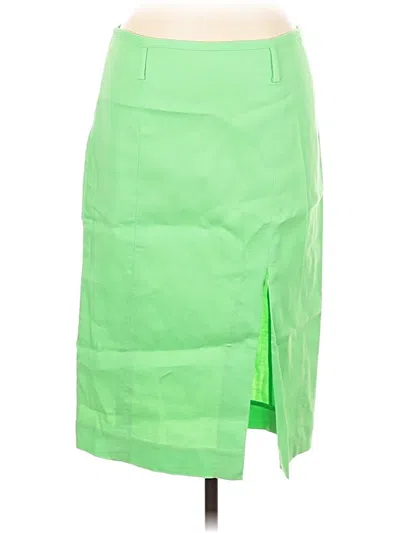 Pre-owned Jcrew Casual Skirt In Green