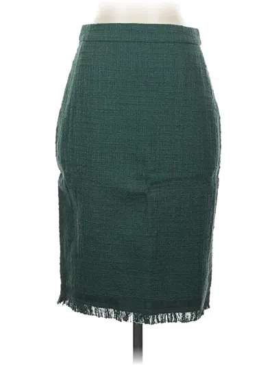 Pre-owned Jcrew Casual Skirt In Green