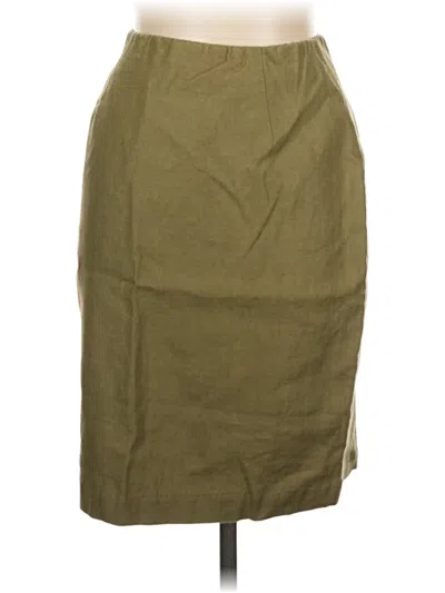 Pre-owned Jcrew Casual Skirt In Green
