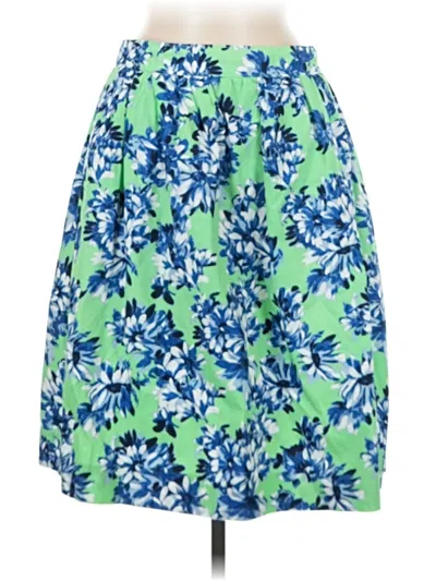 Pre-owned Jcrew Casual Skirt In Green