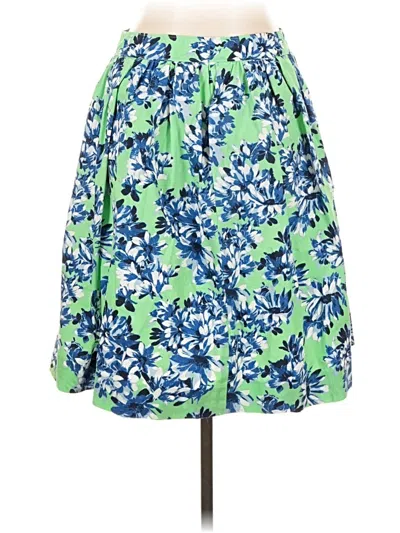 Pre-owned Jcrew Casual Skirt In Green