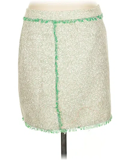 Pre-owned Jcrew Casual Skirt In Green