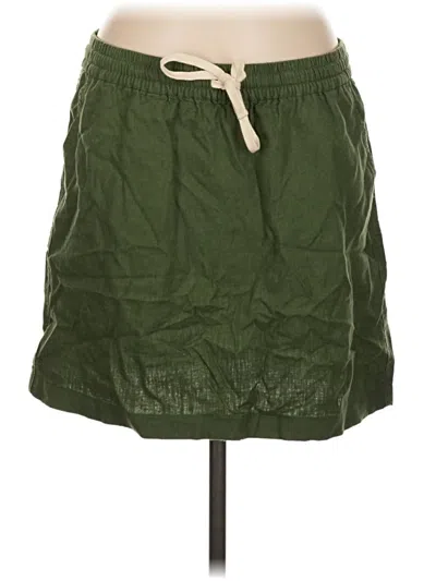 Pre-owned Jcrew Casual Skirt In Green