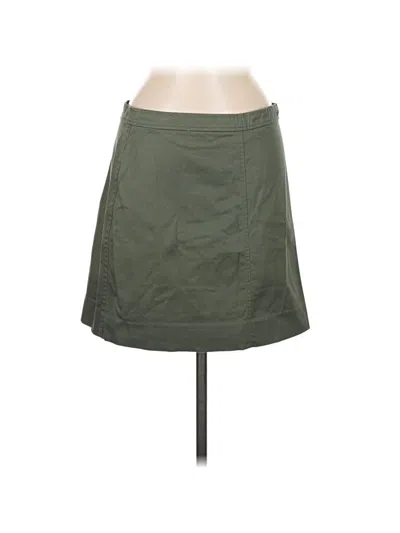 Pre-owned Jcrew Casual Skirt In Green