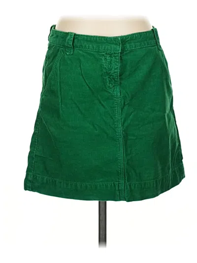 Pre-owned Jcrew Casual Skirt In Green