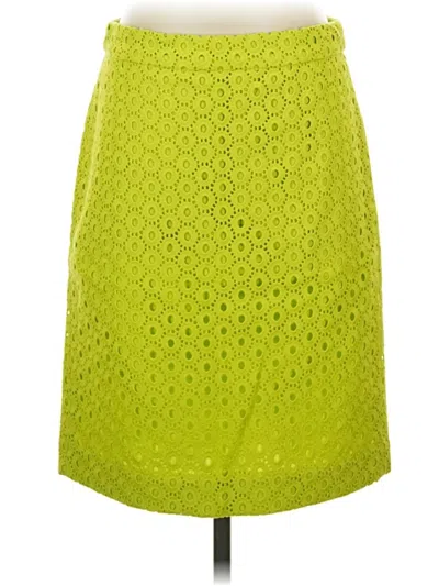 Pre-owned Jcrew Casual Skirt In Green