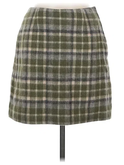 Pre-owned Jcrew Casual Skirt In Green