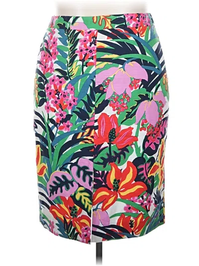 Pre-owned Jcrew Casual Skirt In Green