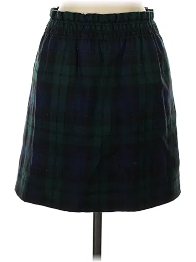Pre-owned Jcrew Casual Skirt In Green