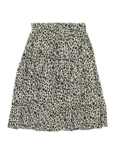 Pre-owned Jcrew Casual Skirt In Ivory