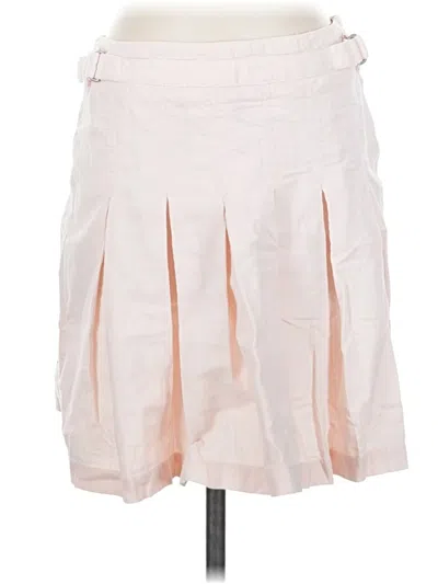Pre-owned Jcrew Casual Skirt In Ivory