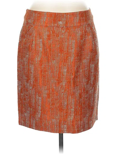 Pre-owned Jcrew Casual Skirt In Orange