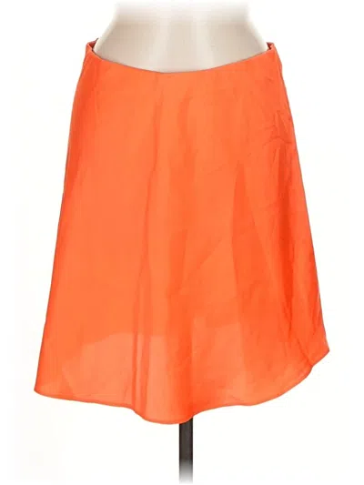 Pre-owned Jcrew Casual Skirt In Orange
