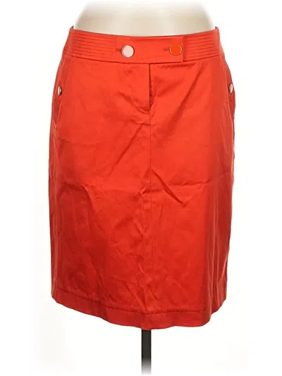 Pre-owned Jcrew Casual Skirt In Orange