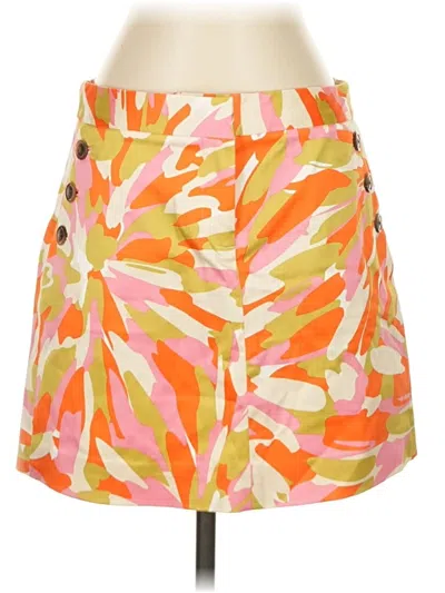 Pre-owned Jcrew Casual Skirt In Orange