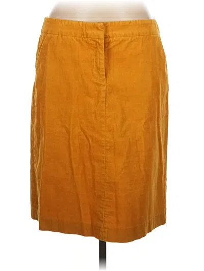 Pre-owned Jcrew Casual Skirt In Orange