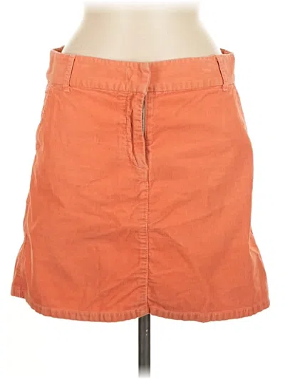 Pre-owned Jcrew Casual Skirt In Orange