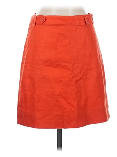 Pre-owned Jcrew Casual Skirt In Orange