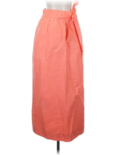 Pre-owned Jcrew Casual Skirt In Orange